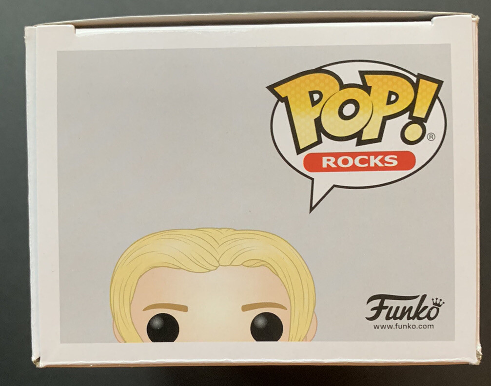 Nick Carter Signed Funko POP #138 Backstreet Boys JSA COA