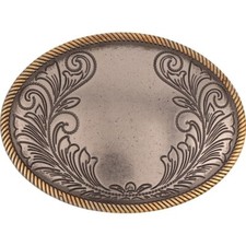 Flower Floral Cowgirl Hippie Rodeo Western Ladies Girls NOS Vintage Belt Buckle