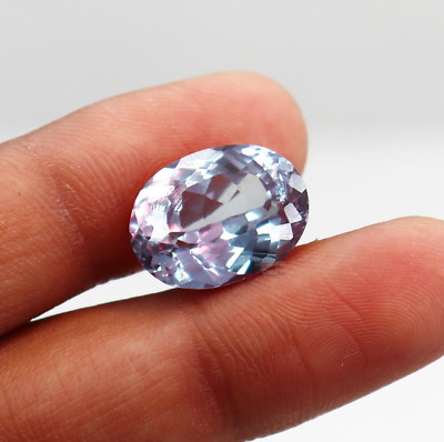 10-11 CT Bi Color Changing Certified Alexandrite Oval Shape Natural ...