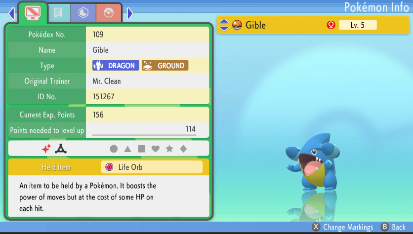 Pokemon Brilliant Diamond & Shining Pearl 6IV Shiny VULPIX MAX EVs