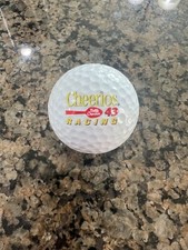 LOGO GOLF BALL-ORIGINAL NASCAR 43 CHEERIOS BETTY CROCKER RACING-OLDER LOGO