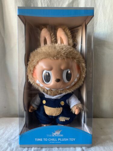 AUTHENTIC POPMART LABUBU The Monsters Time To Chill Vinyl Plush Doll 14.5” NEW