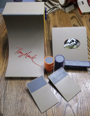 Tech Deck Tony Hawk Skatepark 2 Vert Ramps  2 Small Ramps 2 Barrels 1 Rail