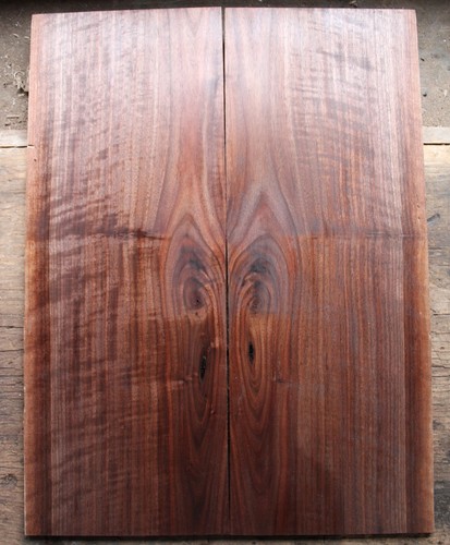 Curly figured black walnut drop top tonewood guitar .30" 2518
