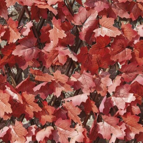 Artificial Hedge Flower Garden Screening Expanding Trellis Privacy Screen 1x2m - Picture 10 of 12