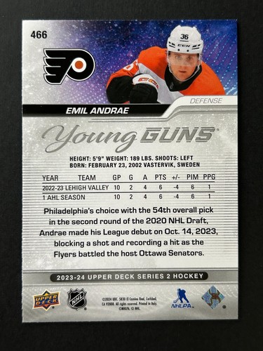 2023-24 UD Series 2 - Outburst Base & Young Guns - Pick Your cards! - Picture 111 of 111