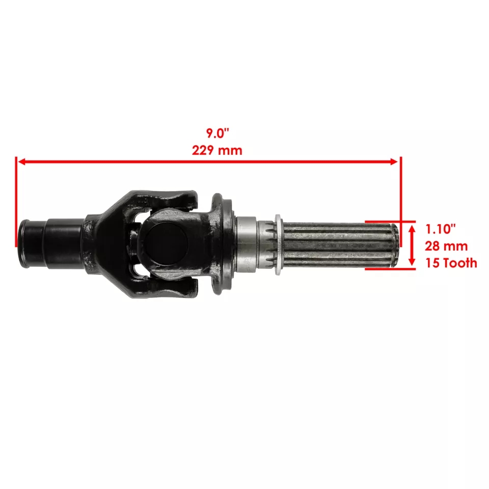 2 ejes traseros interiores exteriores completos KAF620 95-99 para Kawasaki Mule 2520 Foto 2 de 4
