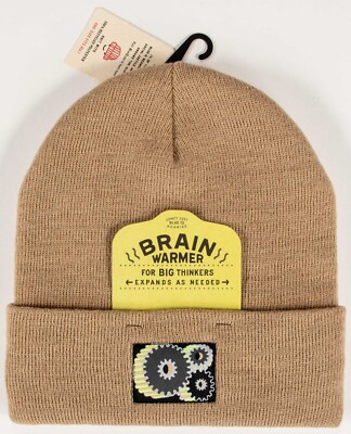 Blue Q Brain Warmer Beanie Mütze One Size NEU! Tolles Geschenk