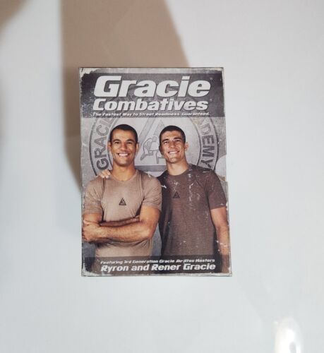 Gracie Combatives DVD 12 Disc Street Readiness Self Defense Training Progra. - Afbeelding 1 van 3