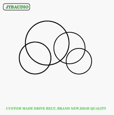 Set of 4 belts for Sony TC-55 TC-56 Cassette Player Recorder Walkman