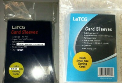 160: 100 Sleeve-Covers + 60 LaTCG YuGiOh Size Deck Protector Best Way to  Protect | eBay