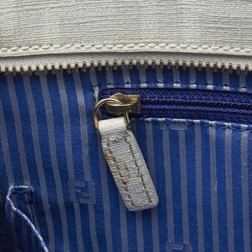 FENDI Zucca Tote Bag Shoulder Bag 8BH185 Women 【Used】 - Picture 10 of 13