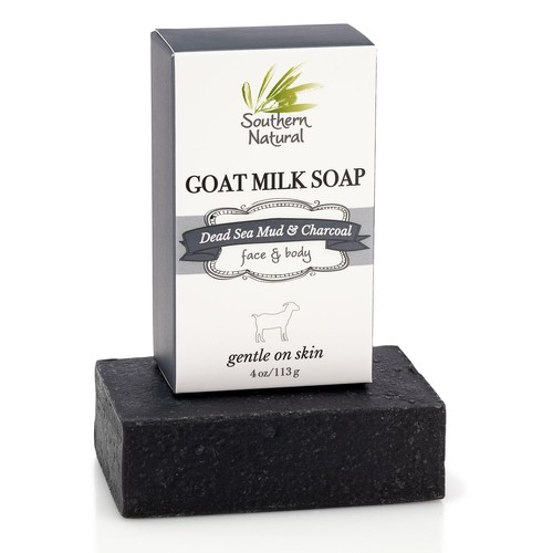 Activated Charcoal Soap Bar - For Dry, Sensitive Skin. Great For Face & Body....