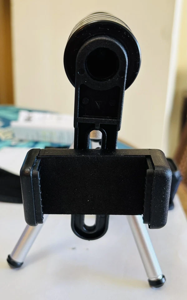 Telescope Optical Prism Scope Nikula 10X300x40mm Zoom Tripod & Smartphone Clip - Image 4 of 4