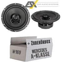 ESX Lautsprecher FüR Mercedes A-Klasse W169 Front 16Cm Koax Auto Boxen Einbauset