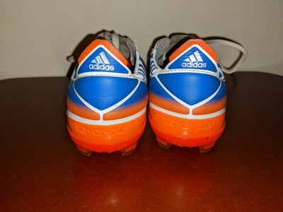 Adidas Gamemode Firm Ground Youth Boys Soccer Cleats Size 4 5 White Blue Orange Ebay
