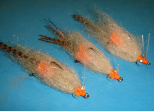 FLY FISHING FLIES - Tan EP SPAWNING SHRIMP size #4 (3 pcs.)