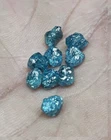 3.60 Ct/9 Pcs,Natural Blue Diamond,Uncut Raw Diamond,Blue Diamond Lot,Raw Rough