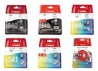 Canon PG540 / XL Black CL541 / XL Colour Ink Cartridges For PIXMA MG2150 Printer