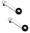 2 pcs of = Window Crank Winder Handle for 1968 thru 1978 Chrysler Dodge Plymouth