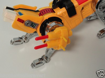 Original 1981 Voltron GB36 GB-36 Y/&K Japan Green Lion Pod Weapon Go Lion D