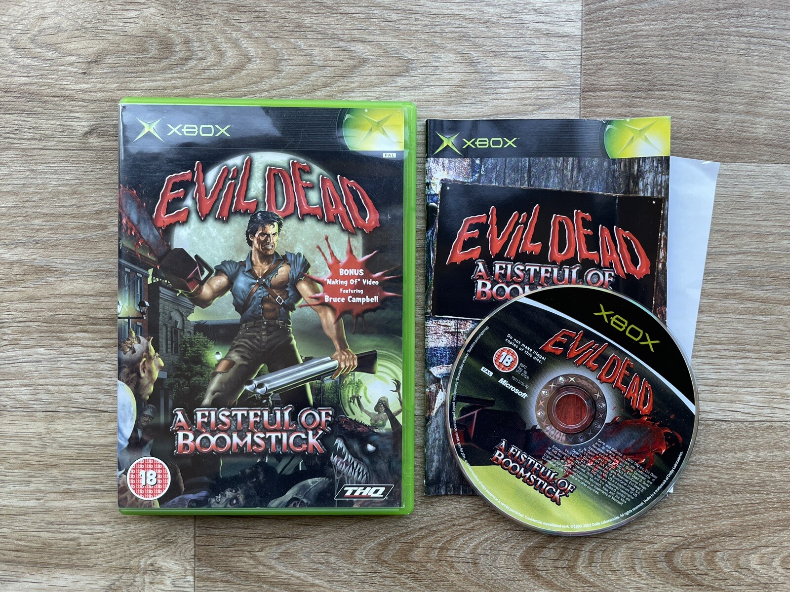 Evil Dead A Fistful Of Boomstick Xbox Original Complete PAL