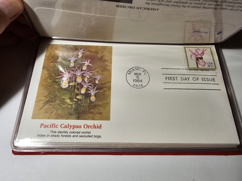 National Postal Forum XVIII MEMENTO American Floral March 5th 1984 FDC'S STAMPS - Picture 4 of 13