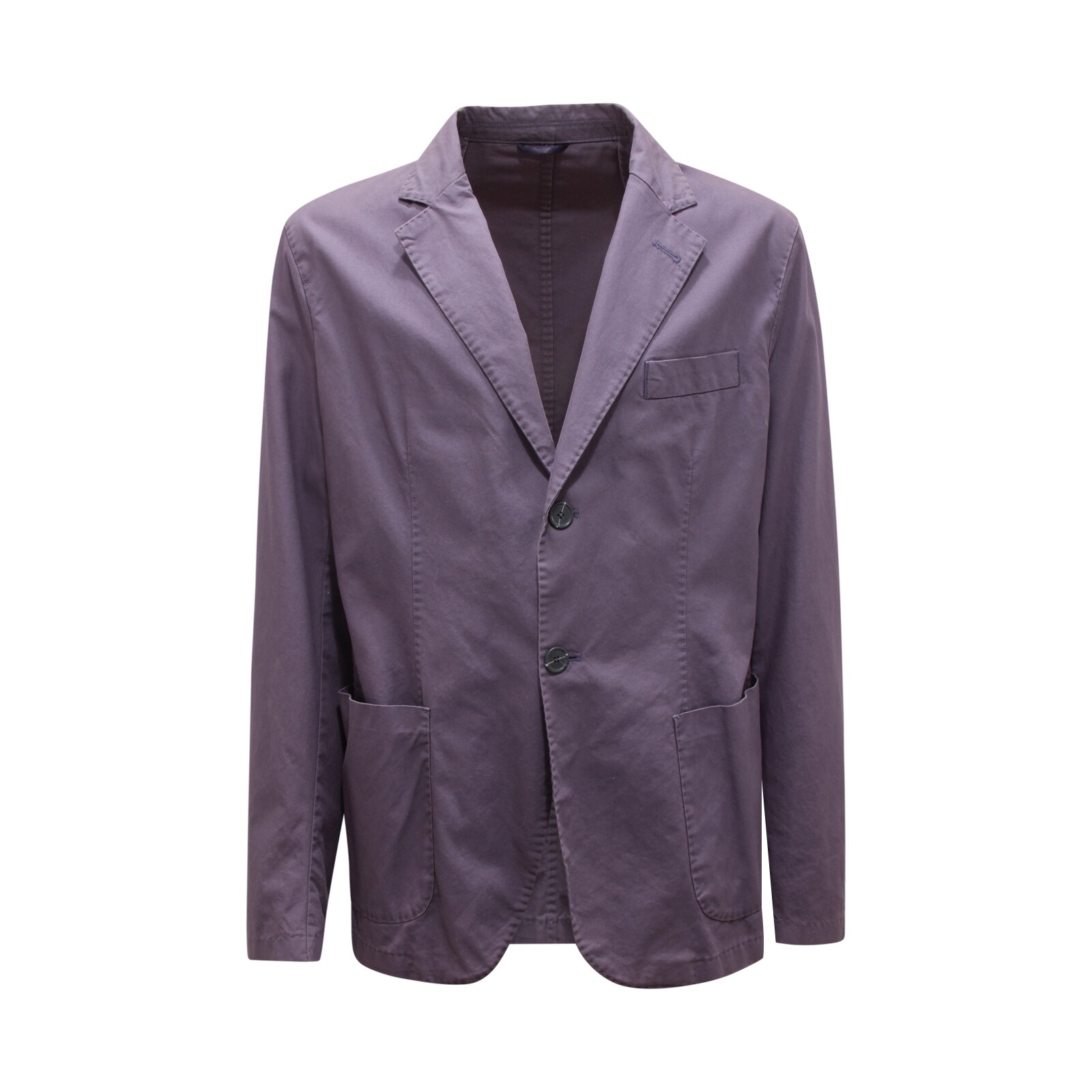 9055AP мужская хлопковая куртка giacca uomo NO BRAND синего цвета 24790₽