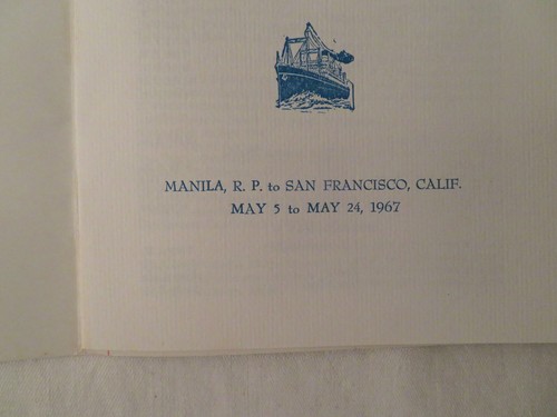 Vtg S S President Roosevelt Cruise Ship Entertainment Program and Photo 1967 - Picture 5 of 9