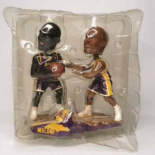 Shaquille O’Neal Karl Malone Bobblehead #326/504 Lakers NBA 2003 Rare FOCO Boxed - Picture 6 of 17