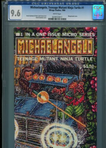 Michaelangelo, TMNT #1 (Mirage Studios) GCG 9.6 WP