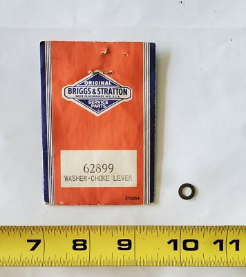 #ad Vintage NOS Briggs and Stratton Washer Choke Lever P# 62899 $3.00