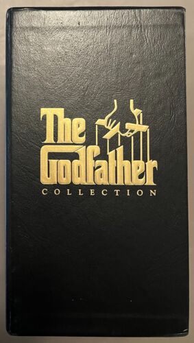 The Godfather Trilogy VHS Box Set Part 1 2 & 3 Sealed New Unsused - Picture 3 of 4