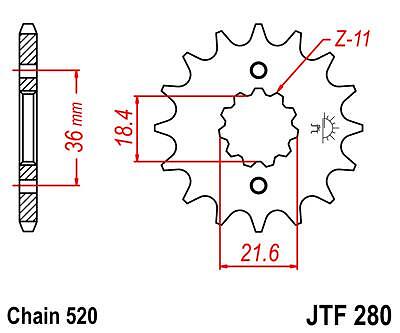 2脚まとめ買い M.HONDA 2 Front & Rear Sprocket Kit for HONDA XL250 M,N,P2 Degree-MD26