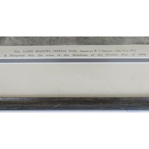 The North Meadows 1889 Harper and Brothers Signed By W. T. Smedley Wall Plaque A - Picture 5 of 11