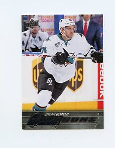 15/16 UPPER DECK YOUNG GUNS ROOKIE RC #467 DYLAN DEMELO SHARKS *13147