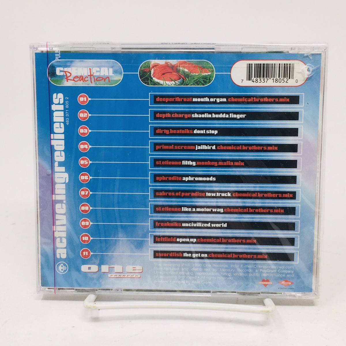Chemical Reaction, Chemical Brothers Remixes, Self-Titled 1998 CD