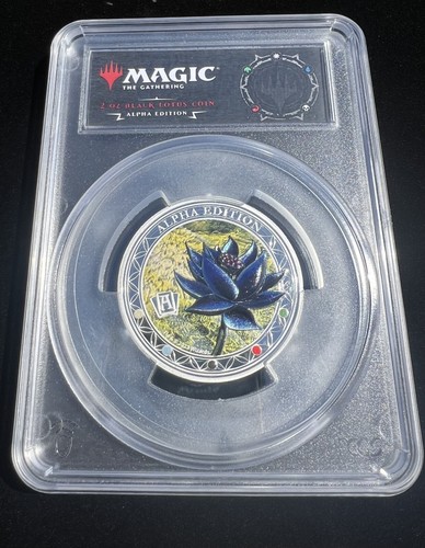 2023 Magic the Gathering 2 oz Alpha Black Lotus PCGS PR70 DCAM 64/499 - Samoa $5