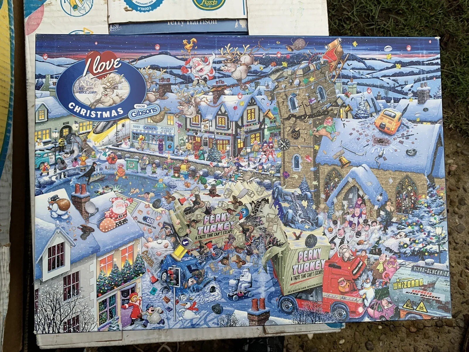 Job lot 8 X 1000 jigsaw puzzles Mike Jupp Gibsons W H Smith All