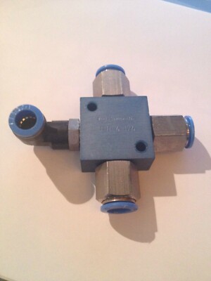 Festo Pneumatic FR-4-1/4 Verteilerblock mit 4 Abgängen 2960