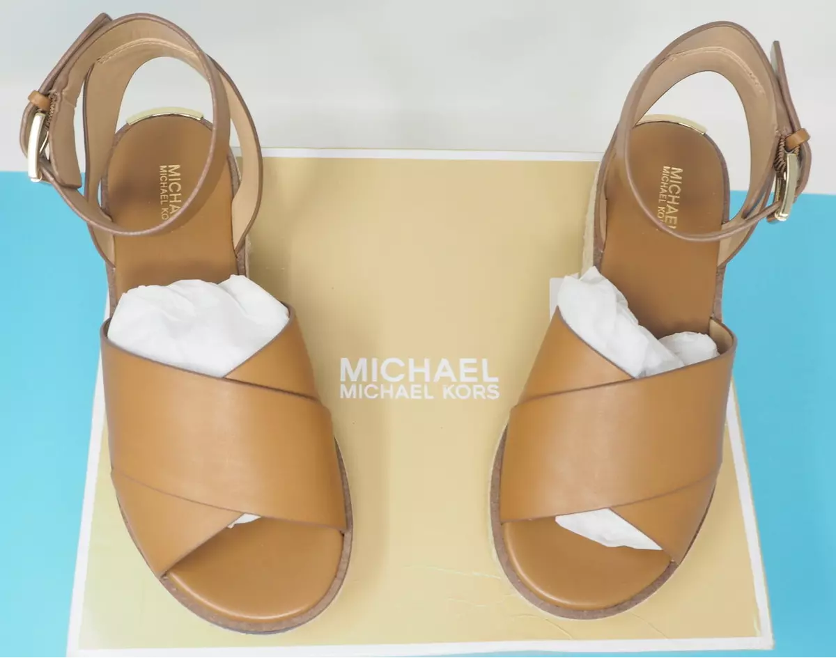 Michael kors sale beige sandals