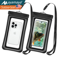 IPX8 Waterproof Cell Phone Pouch Case Floating Dry Bag for Vacation Beach Pool