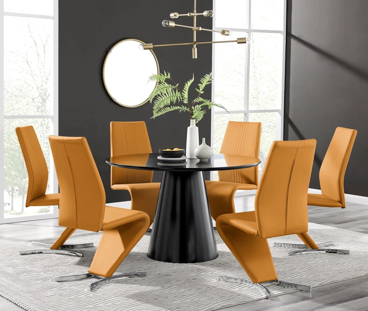 Pedestal dining table for 6 deals