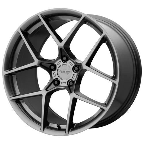 20x9 +35 F| 20x10.5 +45 R,American Racing AR924 5x4.5 Graphite Wheels (Set of 4)