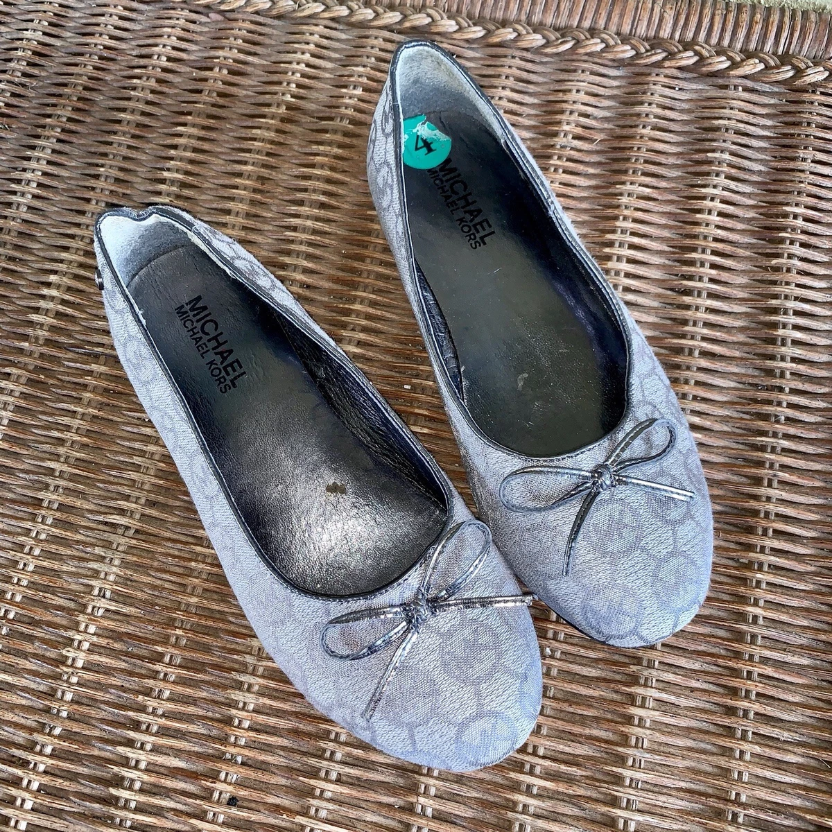 Michael kors grey flats deals