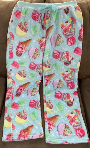 JUSTICE SLEEP/LOUNGE SIZE 18/20 PLUS ICECREAM/CANDY SOFT COMFY CUTE!! - Picture 2 of 3