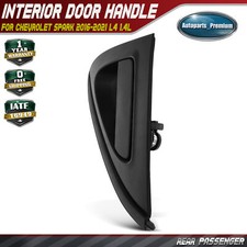 Rear Passenger Black Exterior Door Handle For Chevrolet Spark 2016-2021 L4 1.4l