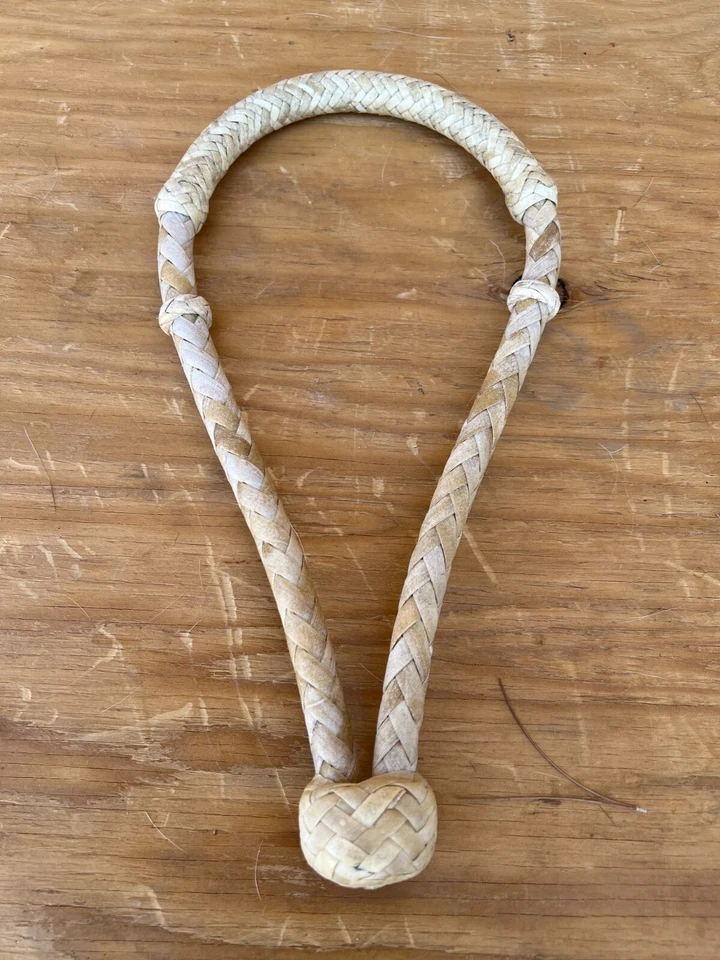 天然生皮马 Bosal,Tack,Charro Saddle Bosal Cuero Crudo Para Caballo — 第 3/3 张图片