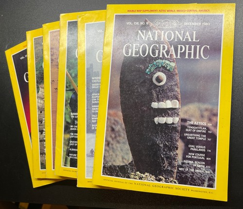 National Geographic Magazine 1980 January To December Vol 157 158 No 1-6 Full - Picture 6 of 10