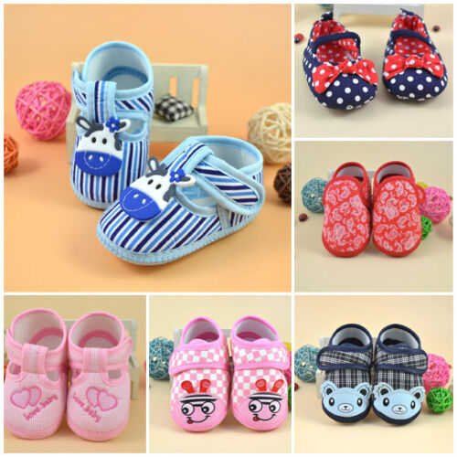 Newborn Girl Boy Soft Sole Crib Shoes Toddler Walker Infant Shoes Sneaker